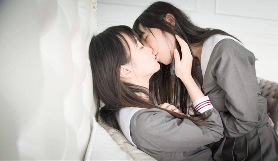 Japanese Lesbian Girls Sweet Kissing Big Boobs Japanese Lesbian Softcore