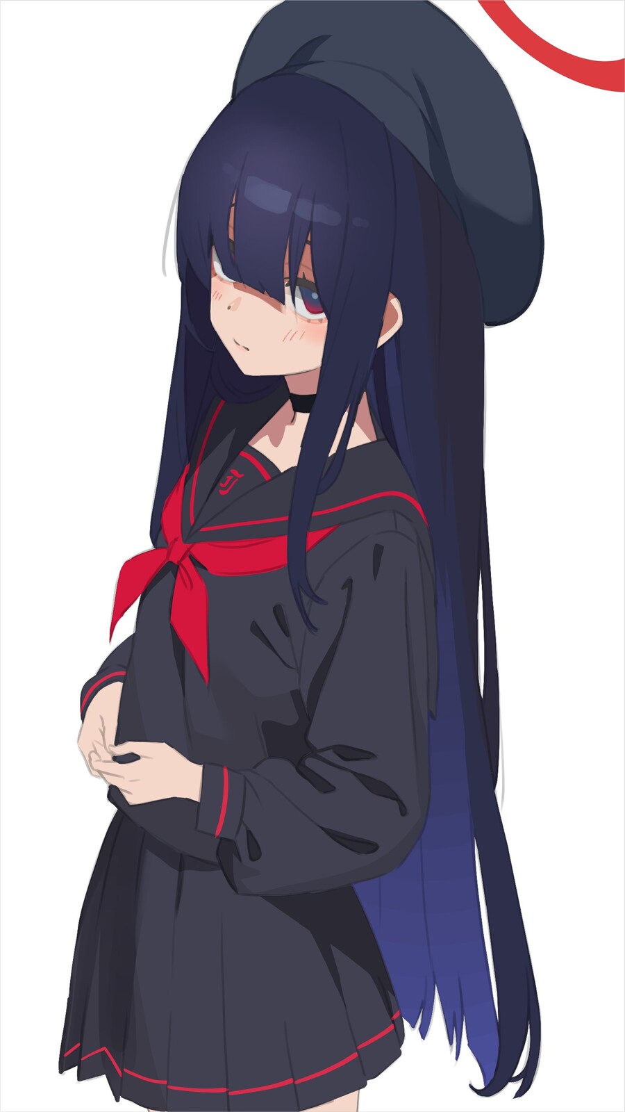 Синий чан. Mob-chan Blue Archive