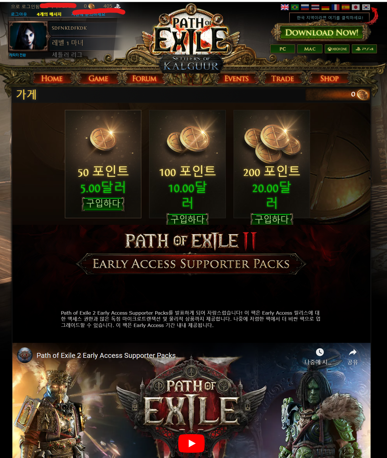 플스 poe1 스킨 poe2에서 사용하는방법