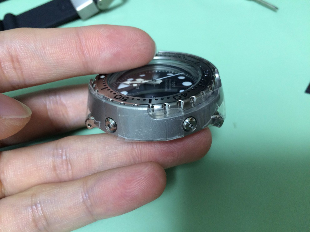 세이코 투나 사파이어크리스탈로 교체하기!_5.jpg