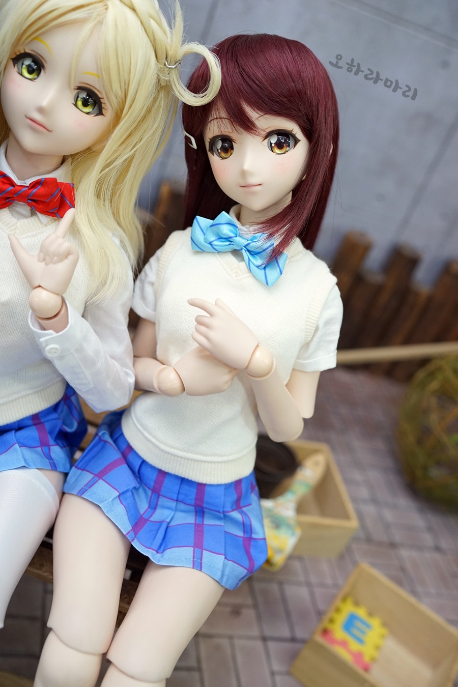 오하라 마리(小原鞠莉, Ohara Mari)외 러브라이브선샤인 아쿠아 맴버 3인_11.jpg