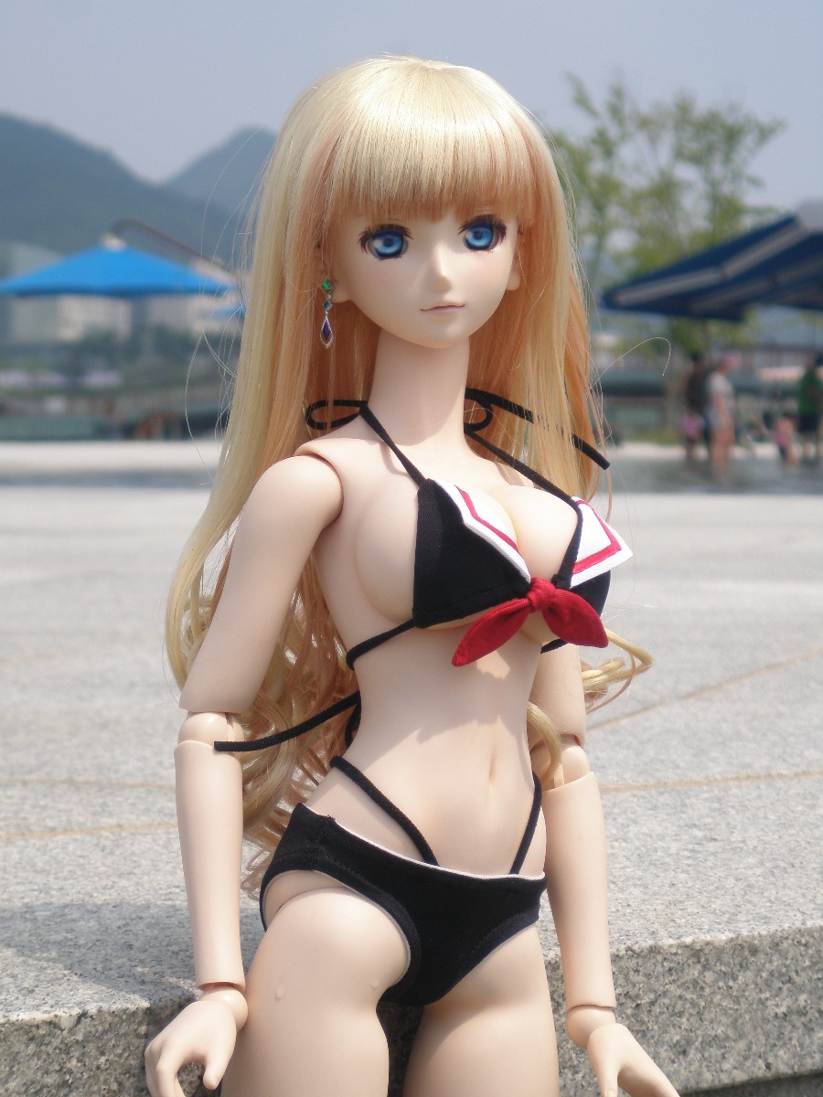 수영복의 셰릴 무더운 휴가 때의 출사 1일차_5.jpg