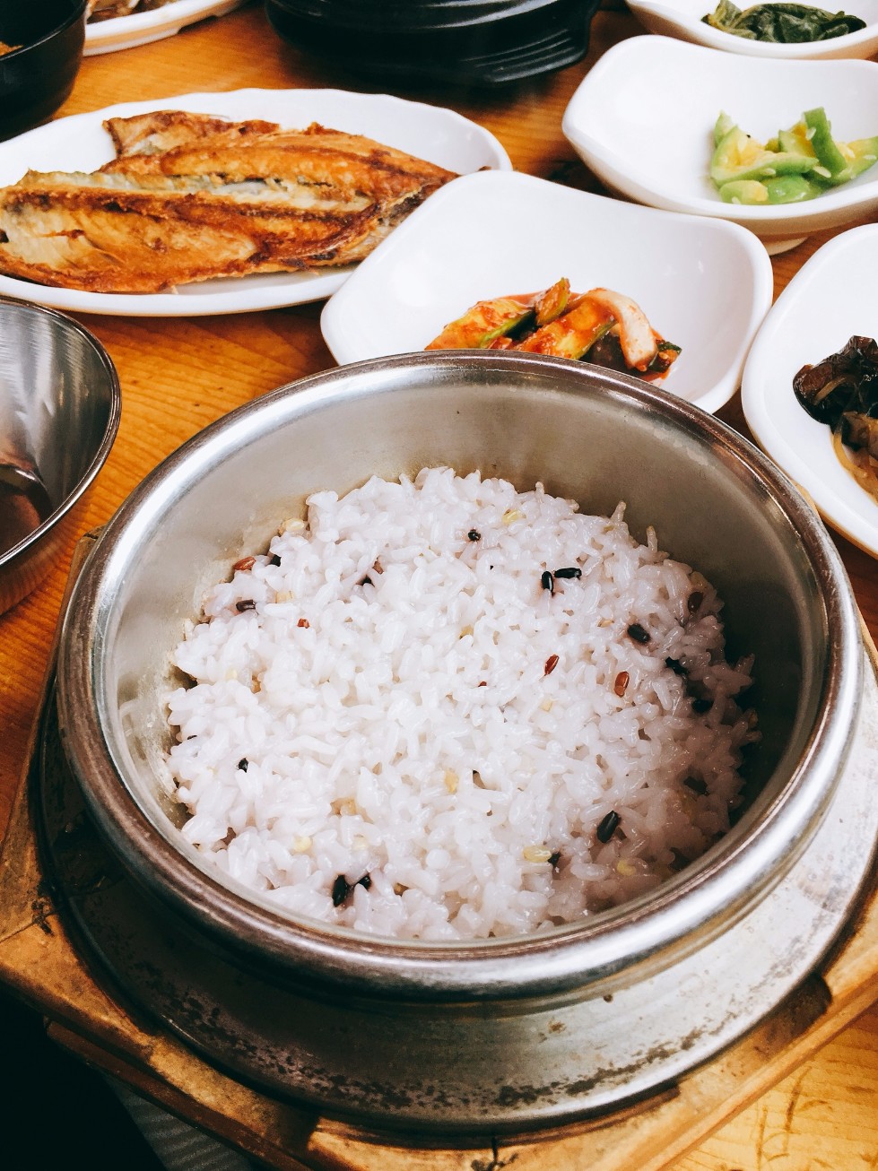 8500원 푸짐한 한상 안상 화정동 시골밥상