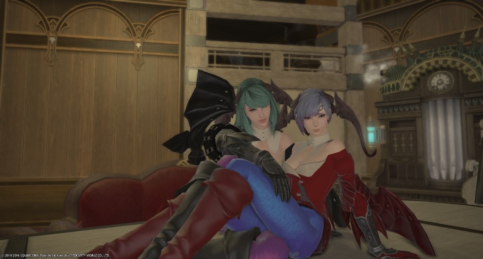 다크스토커즈 - 모리건.리리스 코스프레룩 트윈샷 [스압주의]_19.png