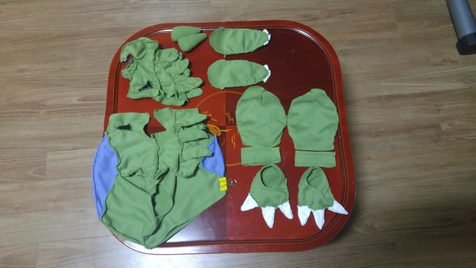 포켓몬스터 마기라스 봉제인형 만들다!!_3.jpg