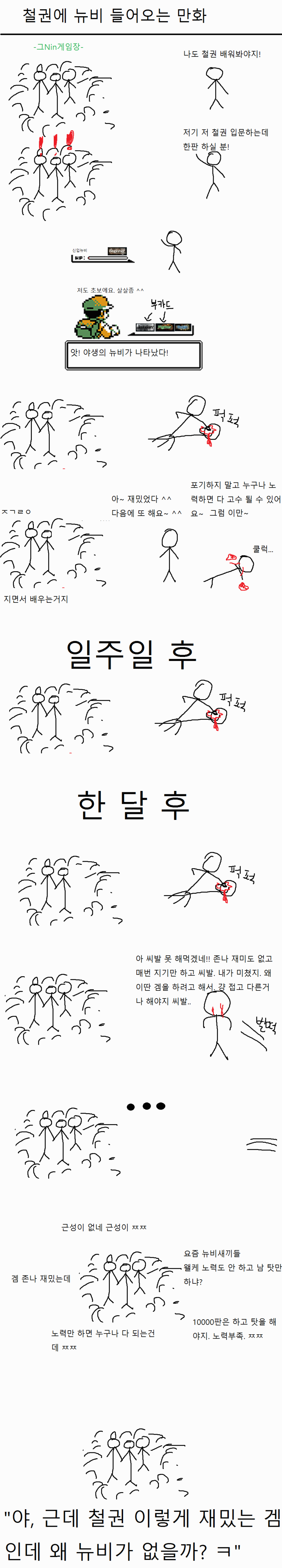 철권 뉴비입문하는 만화.png
