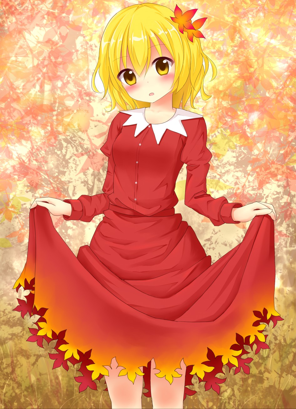 aki shizuha (touhou) drawn by akakabu (obsidian910) - 071cd9489cf41754280ad046e3e56847.png