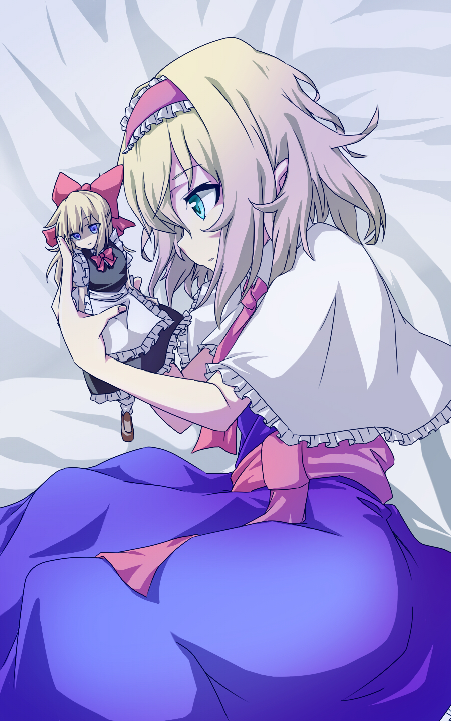 alice margatroid and shanghai doll (touhou) drawn by isagi - b63a721989be675122a56e54a213ac50.jpg