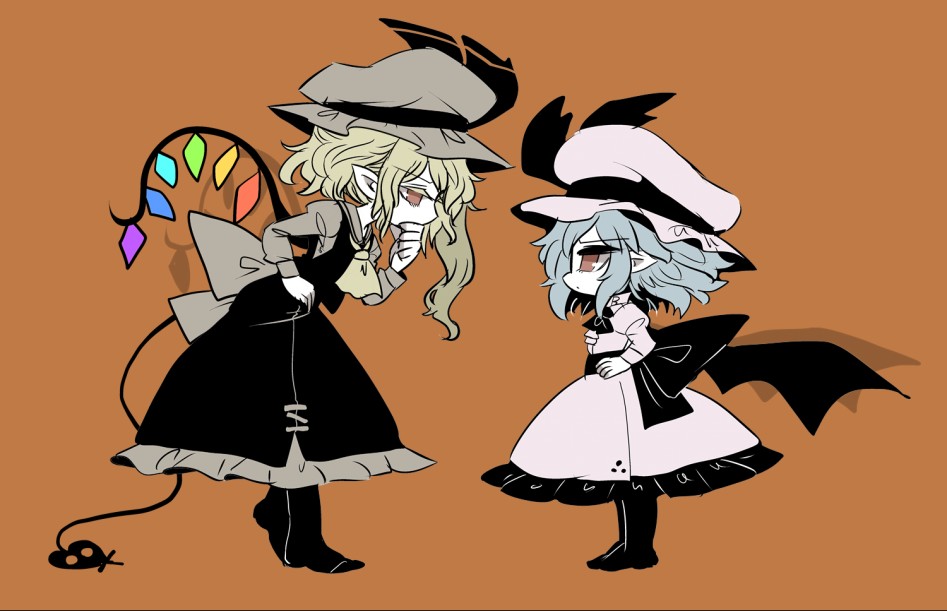 flandre scarlet and remilia scarlet (touhou) drawn by yt (wai-tei) - c0bbe5ed5fc4e11c3b18a1f6a6bec920.png