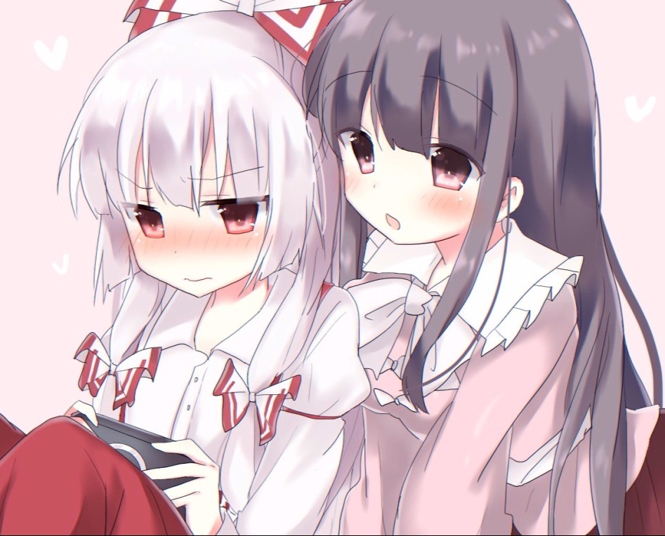 fujiwara no mokou and houraisan kaguya (touhou) drawn by rbtt - f352aa18d8cdd9c4064e79a6f8dd867a.jpg