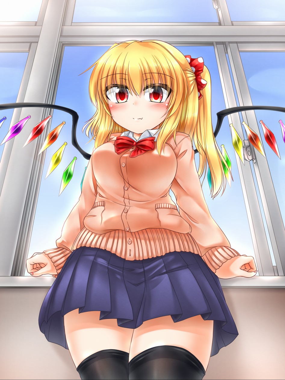 flandre scarlet (touhou) drawn by m9kndi - 337f53b53fc032daa369e0232aeb9fa9.png