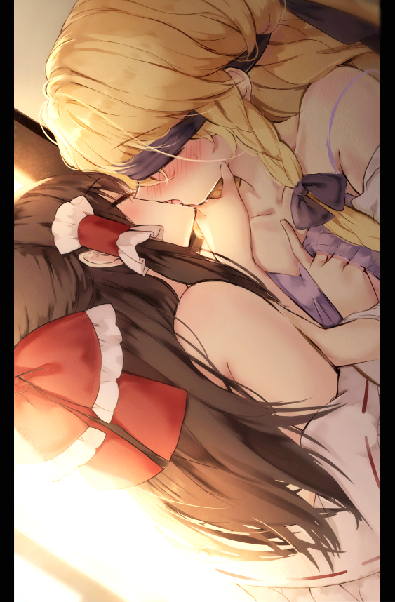 hakurei reimu and kirisame marisa (touhou) drawn by piyokichi - a9fbb493123d1f4d5d38da28d768fa37.jpg