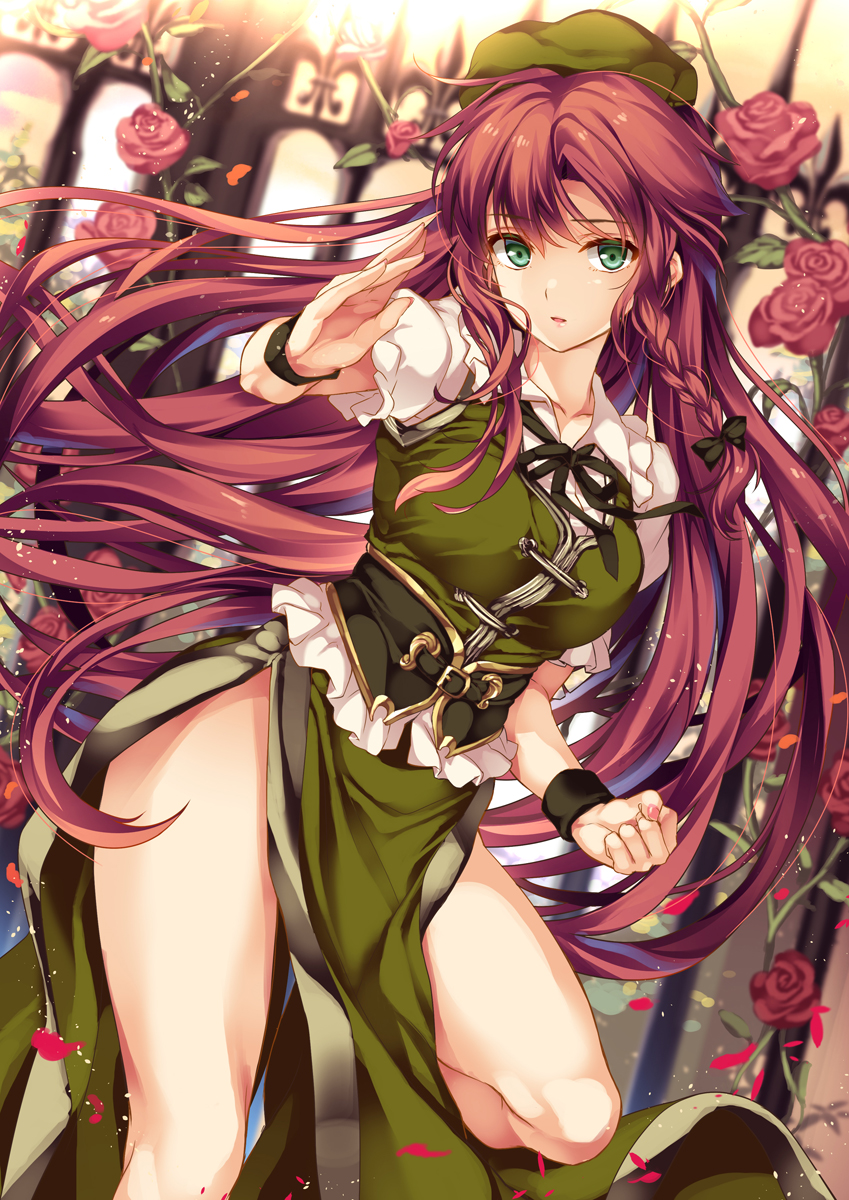 hong meiling (touhou) drawn by moneti (daifuku) - 11a6ef0d4c98e7497c56b18c618012ac.jpg