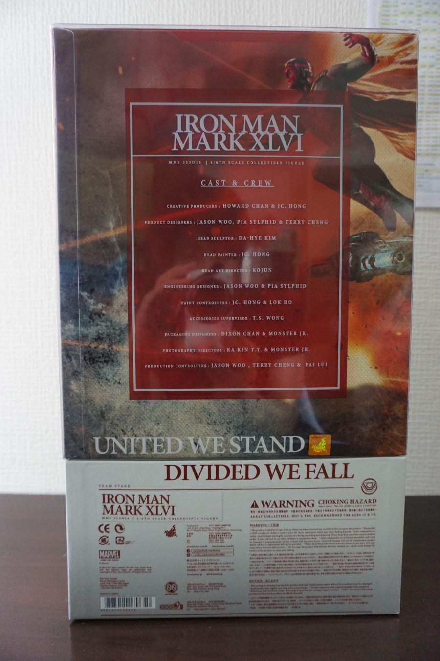 핫토이 캡틴아메리카 시빌워 아이언맨 마크46_2.jpg