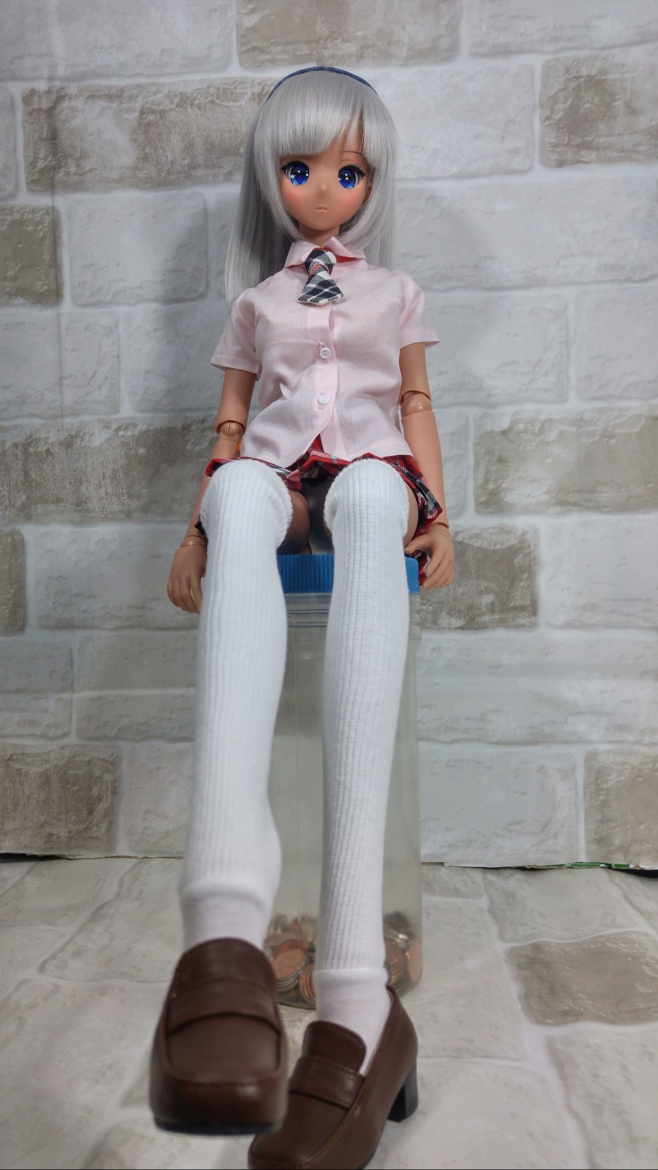 [스마트돌] 컬쳐재팬에 새 옷이 생겨서 교복을 사줬습니다_17.jpg