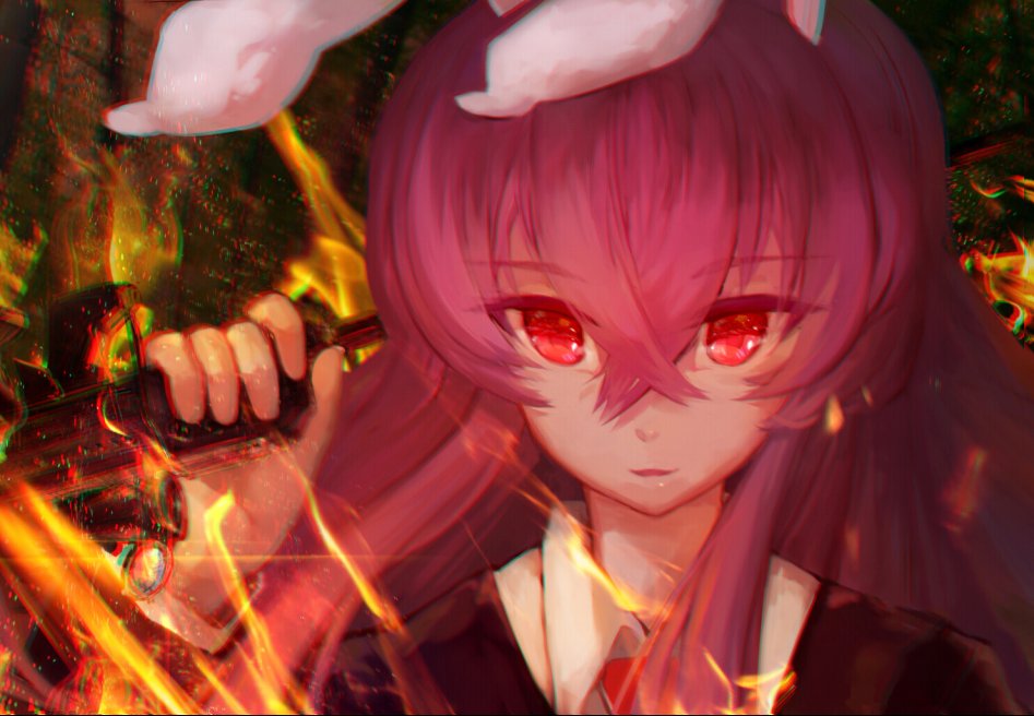 reisen udongein inaba (imperishable night and touhou) drawn by rhachen - ba4d53fe2ffabe38fec112c8476aab3a.jpg