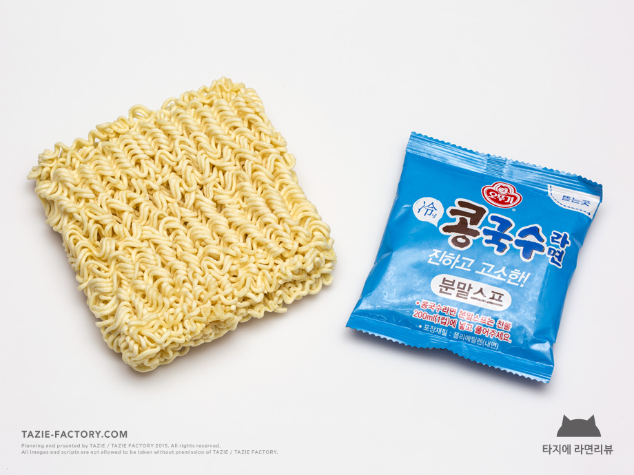 32번째 라면리뷰 : 오뚜기 콩국수라면 - 최초의 콩국수 라면_4.jpg