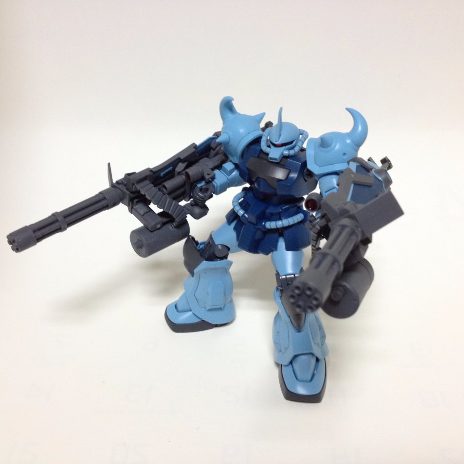 HGUC 구프 커스텀 Ver더블 개틀링스압