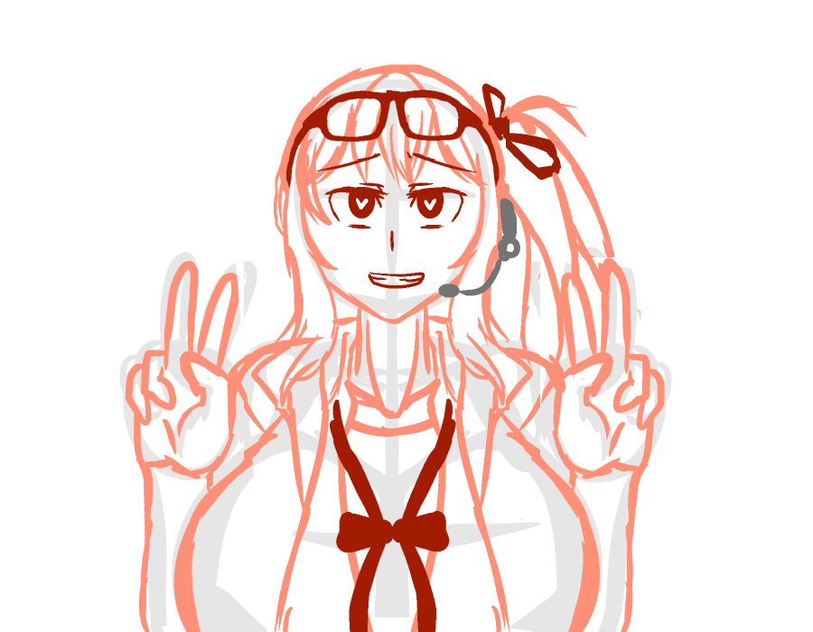 [소녀전선]카리나 더블피스 아헤가오 작업 중_1.jpg
