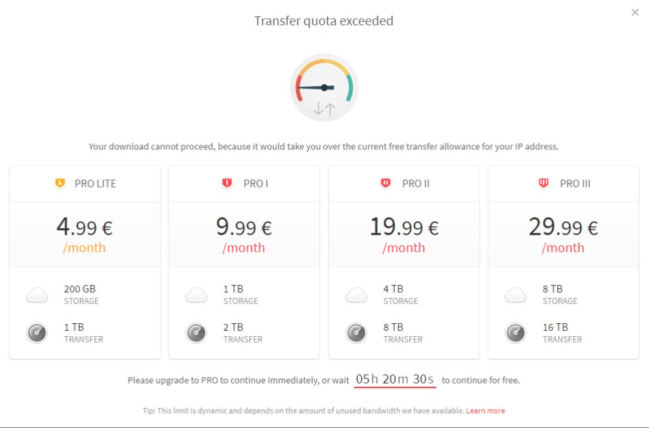 mega에서 파일 받는데 transfer quota 뜨면 걍 기다려야함?_1.png