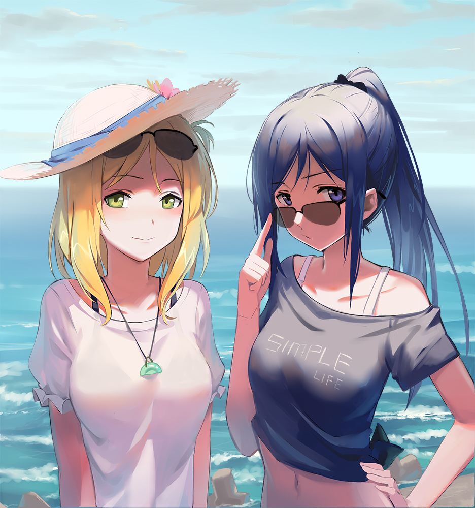 __matsuura_kanan_and_ohara_mari_love_live_and_love_live_sunshine_drawn_by_huanxiang_heitu__7e9714dd21ece8f5b21b8d6f32630403.jpg