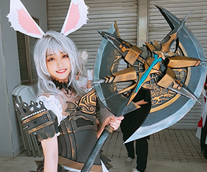 [LIHA] 네코제에 다녀온 테라 - 엘린 코스프레_1.png