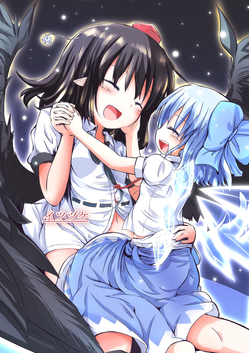 __cirno_and_shameimaru_aya_touhou_drawn_by_infrontie__sample-9f6394136c6ee35cb29c225d71a27b59.jpg