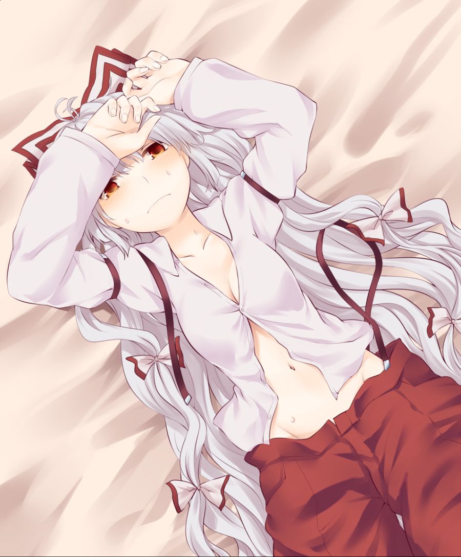 __fujiwara_no_mokou_touhou_drawn_by_miyo_ranthath__77ac9ce635f1e75ecc16bef9b2d1016b.png