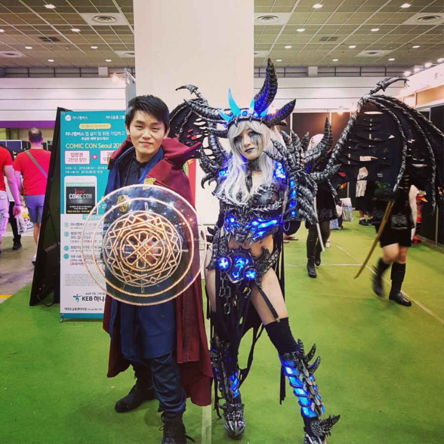 제작기 닥터스트레인지 코스프레 도르마무 거래를 하러왔다