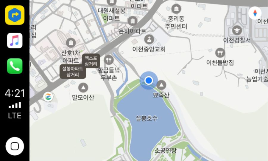 애플 카플레이가 타사 내비지원을 시작 했습니다..._4.jpg