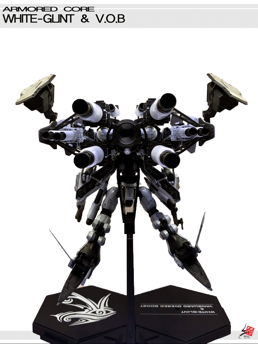 아머드코어 화이트 글린트(White Glint) V.O.B 도색 및 웨더링_5.jpeg