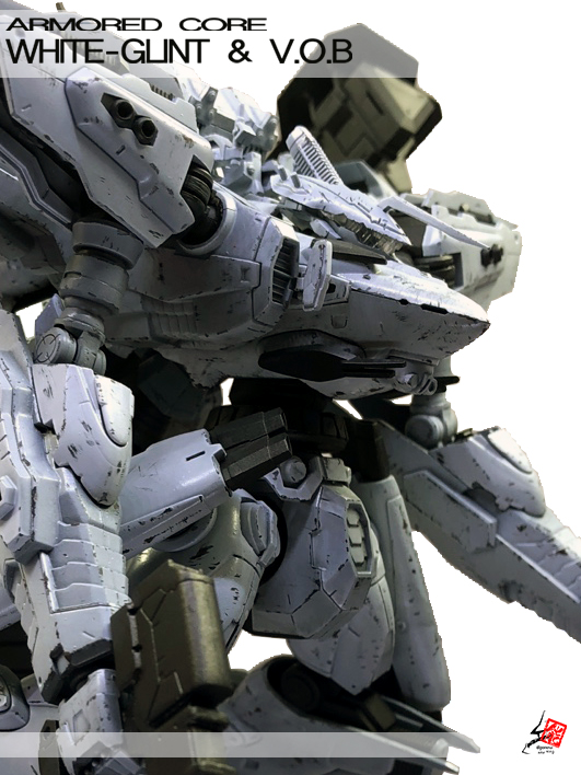 아머드코어 화이트 글린트(White Glint) V.O.B 도색 및 웨더링_14.jpeg