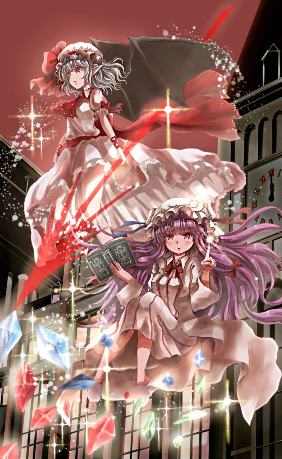 __patchouli_knowledge_and_remilia_scarlet_touhou_drawn_by_hikaru_no_yuska__f3a606a58a6395ad318e84c93e75272f.jpg