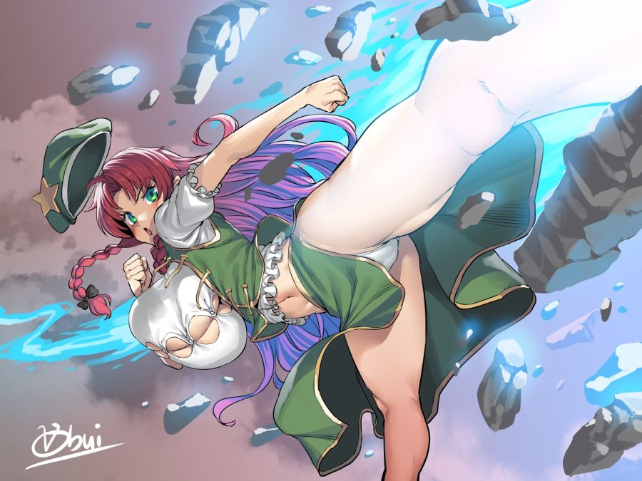 __hong_meiling_touhou_drawn_by_obui__236ab077f87365f9ca60edbb8cfc150a.jpg