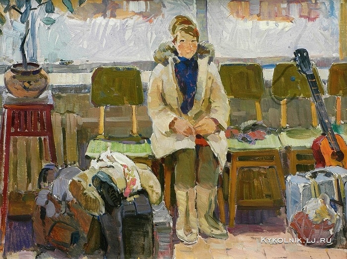 Чураков Владимир Дмитриевич (1937-2012) «На новую квартиру» 1960 (1).jpg
