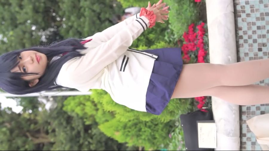 (가로 ㅈㅅ) 그리드맨 릿카 코스프레녀_4.png