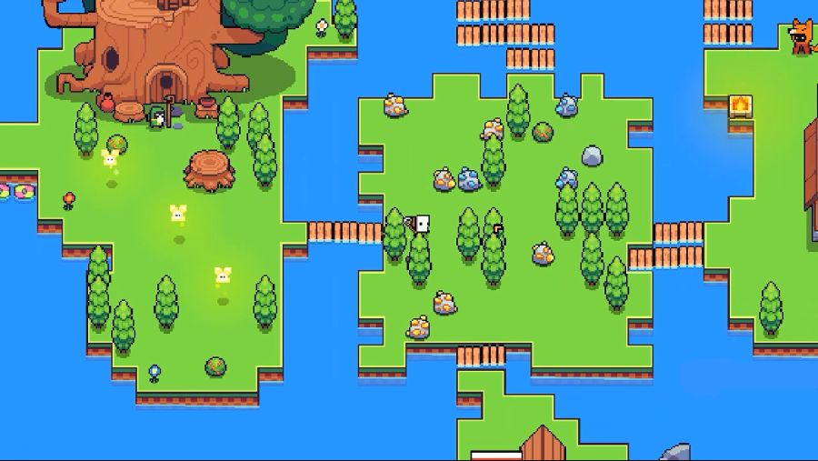 [Steam] 도트감성, 인디게임 Forager 매우 긍정적 (한국어 지원)_4.jpg