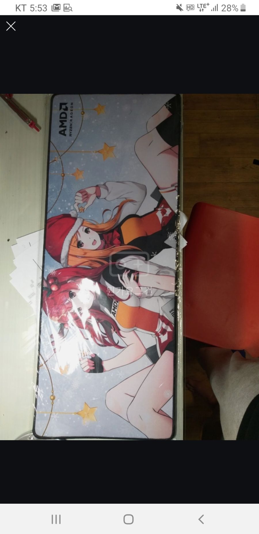 AMD 라이젠 한정판 마우스패드 겨울버전 팝니다!_1.jpg