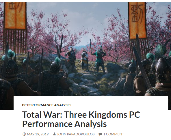 Total War Three Kingdoms PC Performance Analysis DSOGaming The Dark Side Of Gaming.png