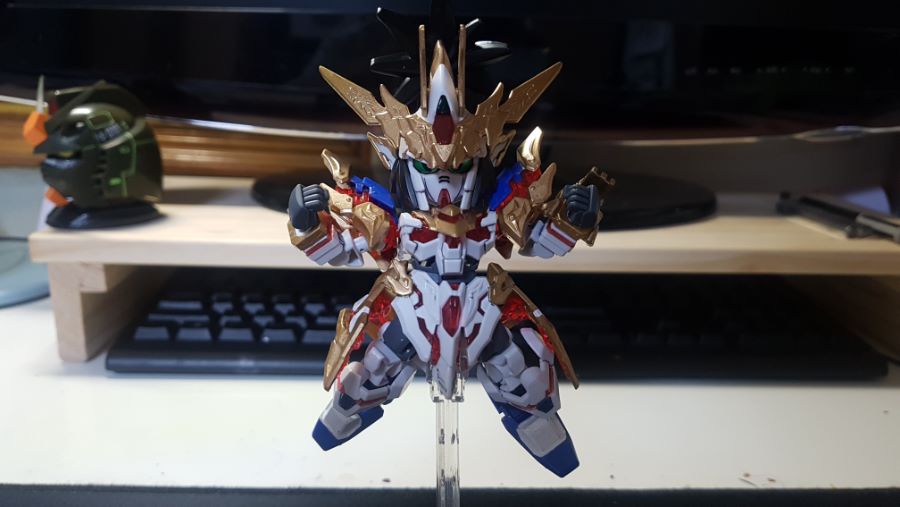 SD건담 삼국창걸전 - 유비 유니콘 건담 (팔 가동 개수)_8.jpg