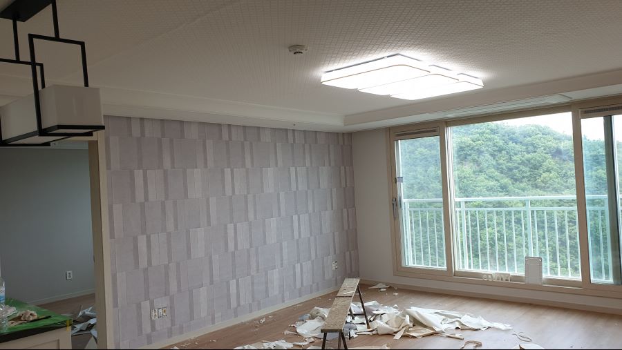 포인트도배 우물천장 포인트~ 신축아파트에 도배입니다_2.jpg