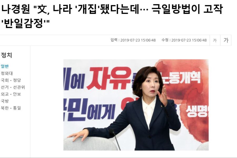 충공깽) 막말종결자 나경원 한국인을 개, 한국은 개집에 비유_1.jpg