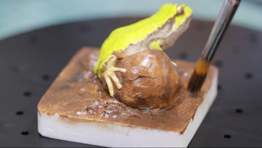 조형작가의 청개구리 피규어 만들기 과정!_10.jpg