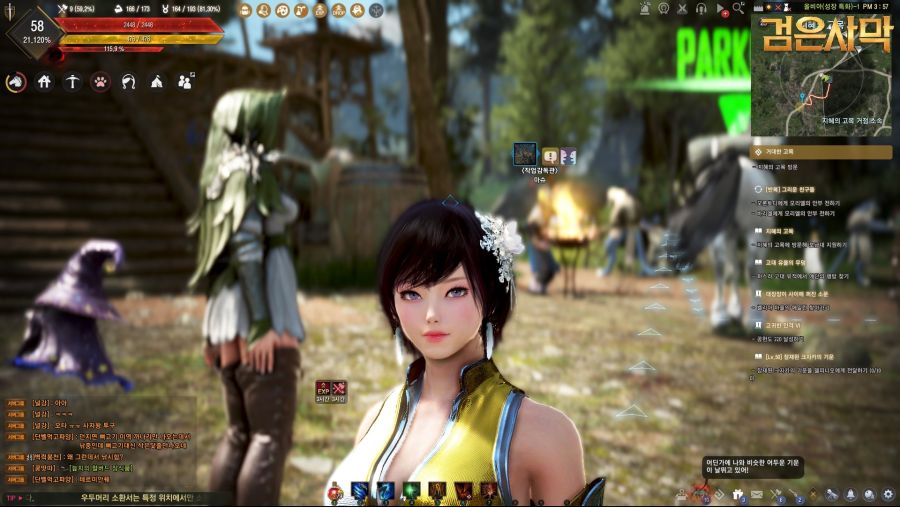 검은사막 구버전 매우높음 옵션, 리마스터 옵션 비교_4.jpg