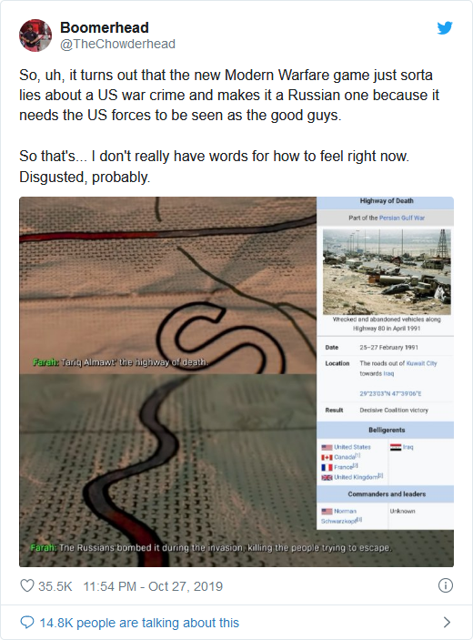 콜 오브 듀티: 모던 워페어가 '역사 수정'으로 비판 받다_4.png