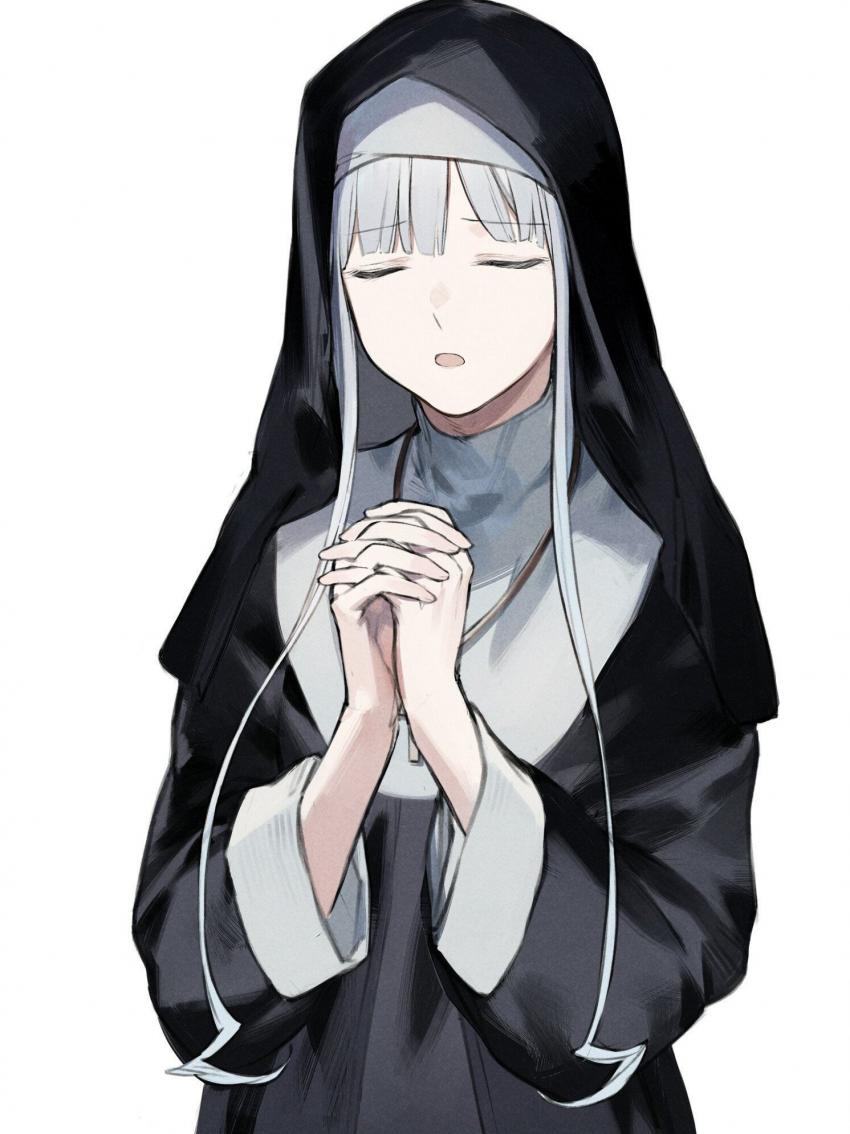 Монахиня арт
