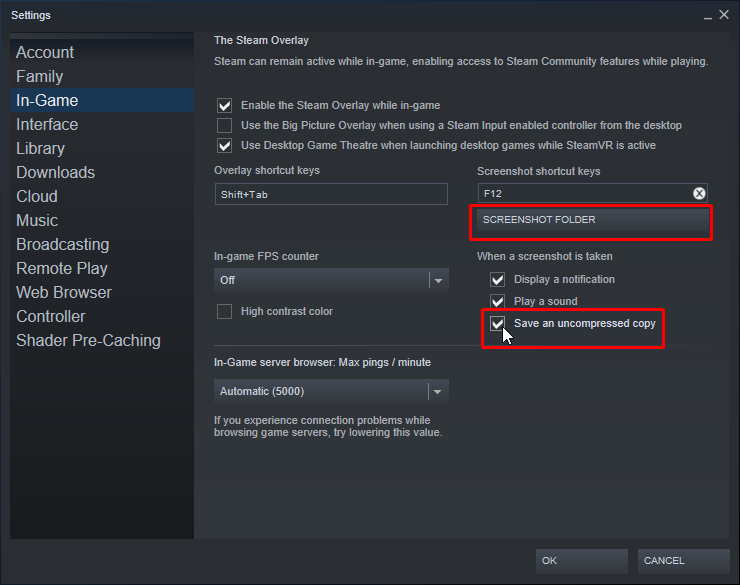 [꿀팁] 패드 유저 스팀 게임 스크린샷 편하게 찍기 및 최적화 팁_18.png