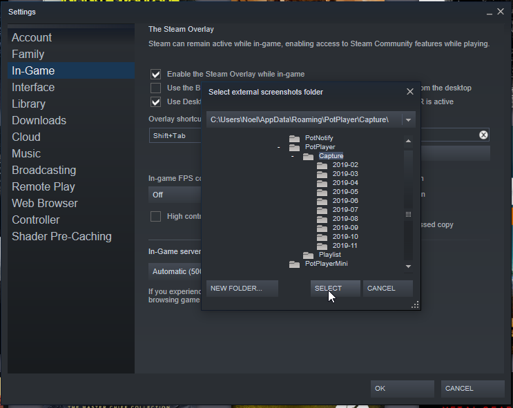 [꿀팁] 패드 유저 스팀 게임 스크린샷 편하게 찍기 및 최적화 팁_19.png