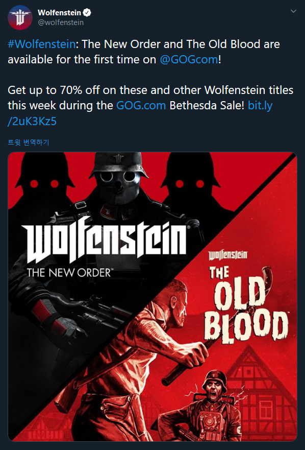 Screenshot_2020-02-18 Wolfenstein 님의 트위터 #Wolfenstein The New Order and The Old Blood are available for the first time on G[...](1).png