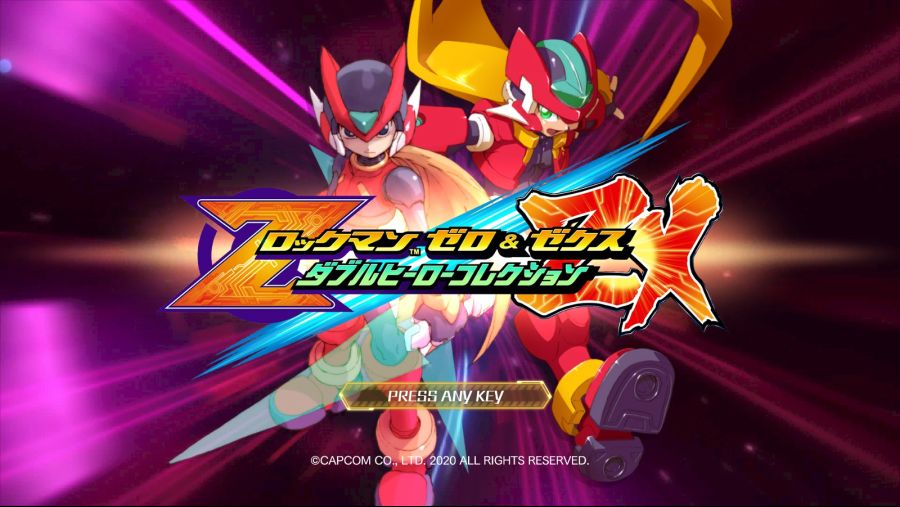 록맨제로&젝스 인게임 언어설정 X/ㅁ키로변경 가능하네요_1.jpg